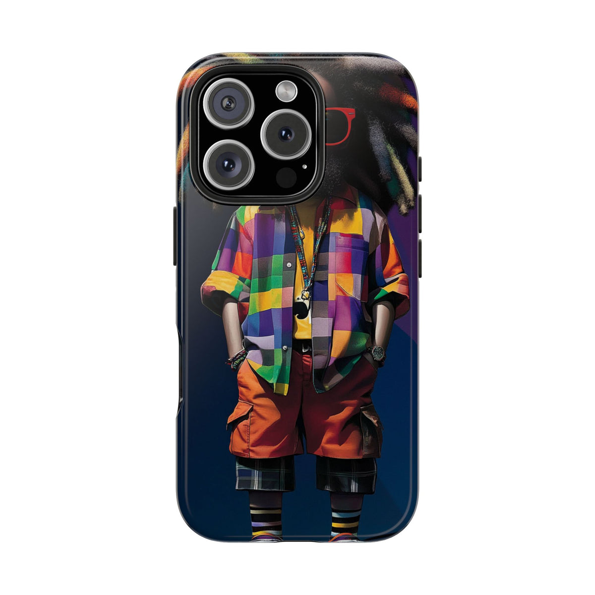 Funda Premium MINUX para iPhone y Samsung Galaxy - Psycho Shaman
