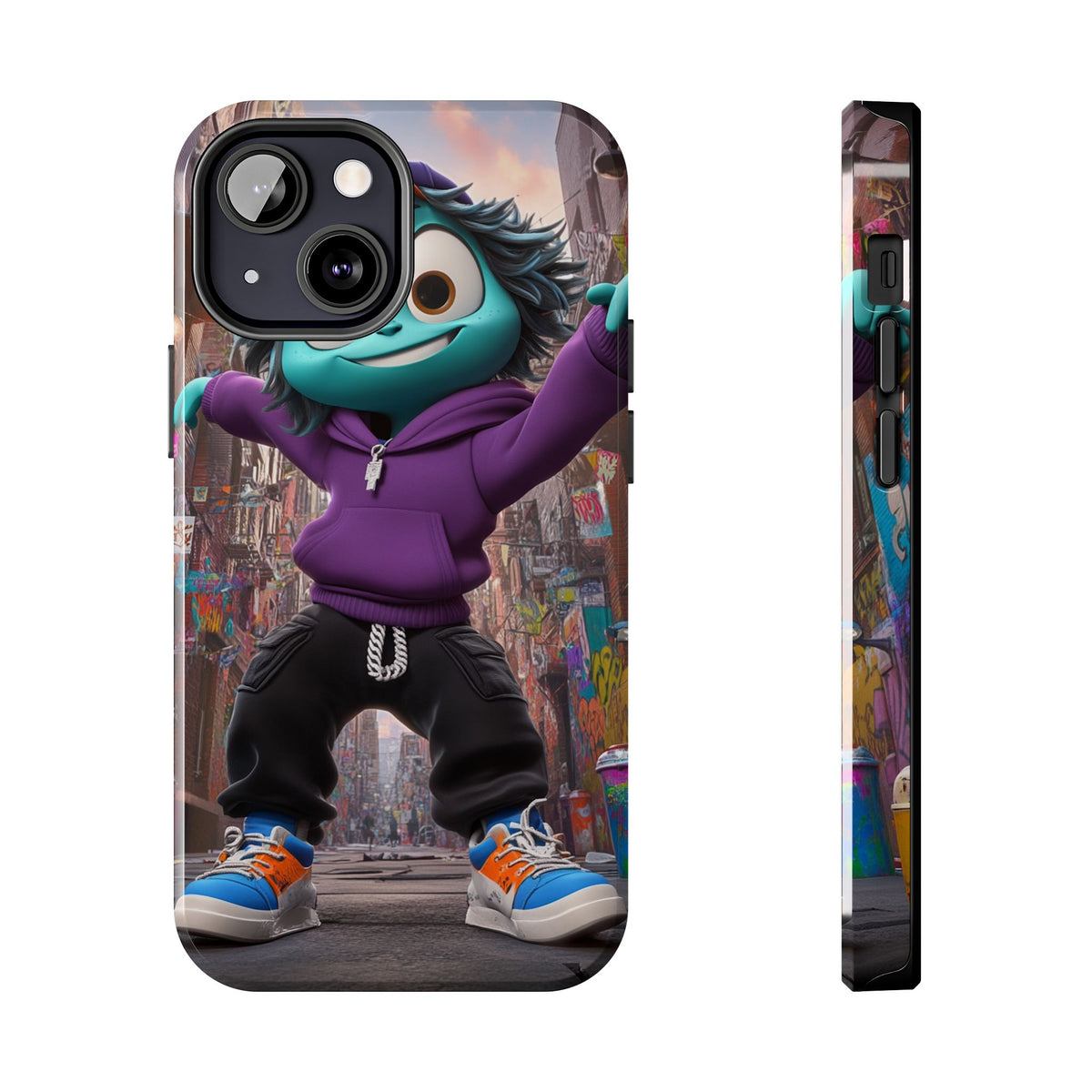 Funda Premium MINUX para iPhone y Samsung Galaxy - Alien Boy 002
