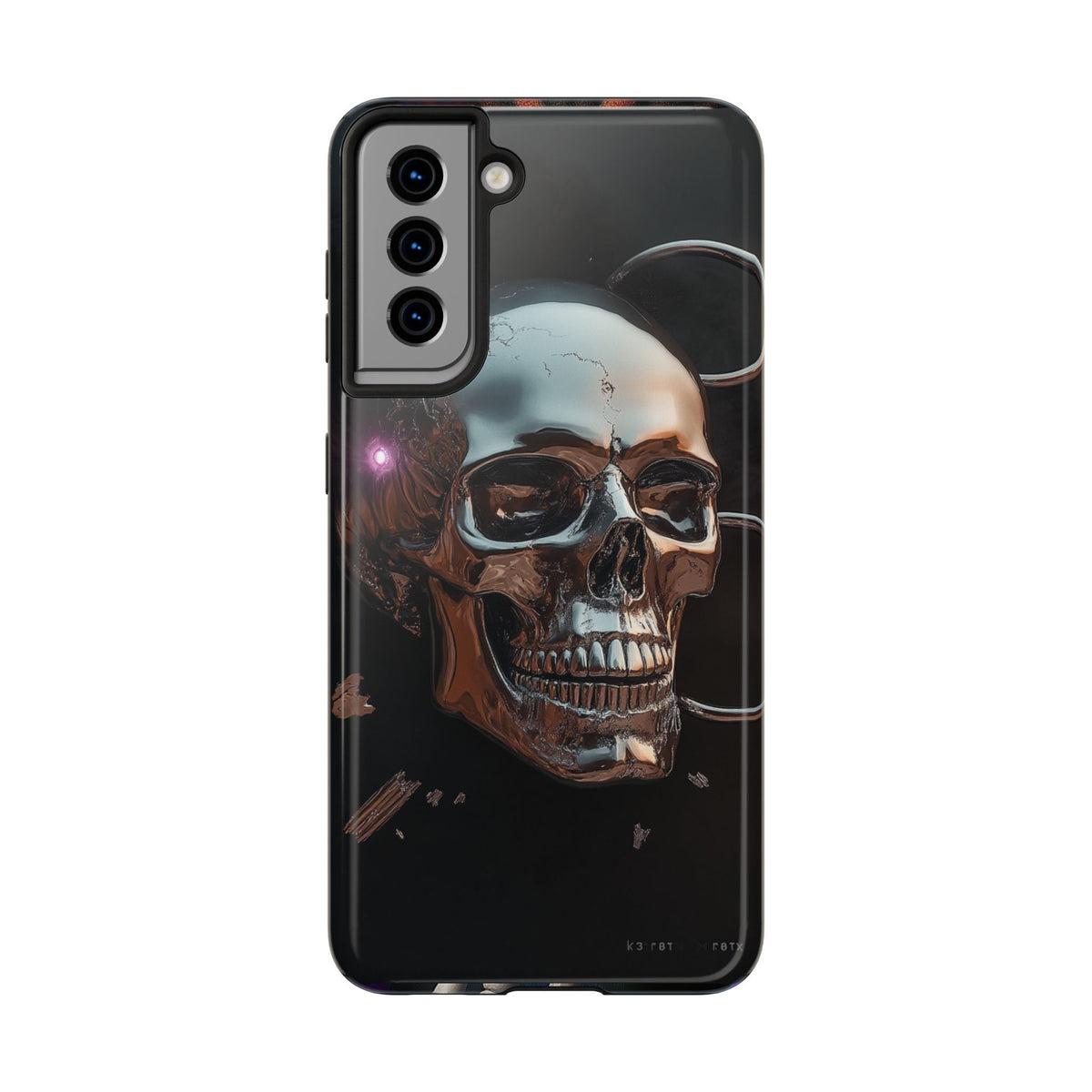 Funda Premium MINUX para iPhone y Samsung Galaxy - Iron Skull 002