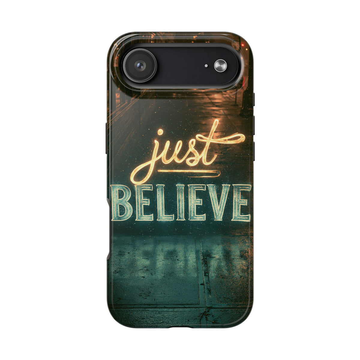 Funda Premium MINUX para iPhone y Samsung Galaxy - Just Believe