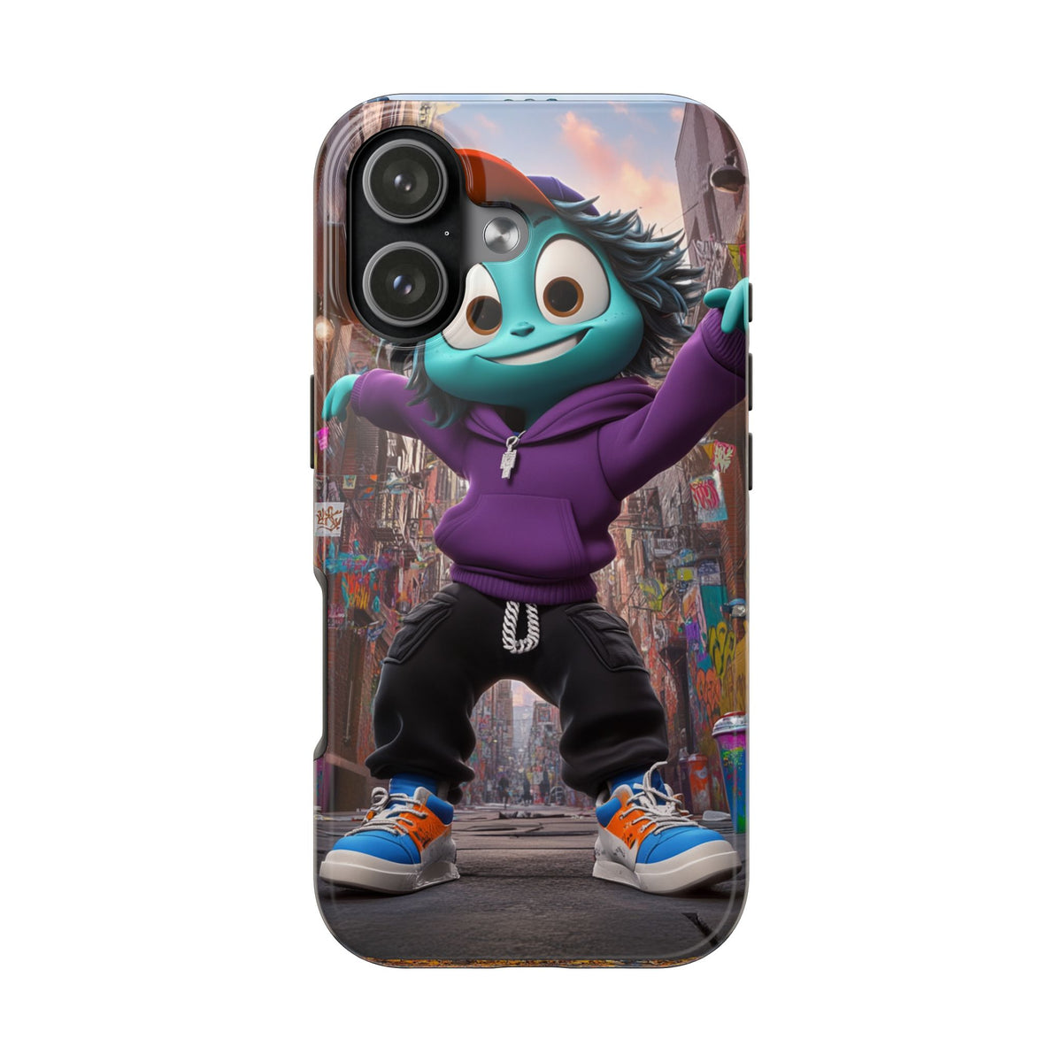 Funda Premium MINUX para iPhone y Samsung Galaxy - Alien Boy 002