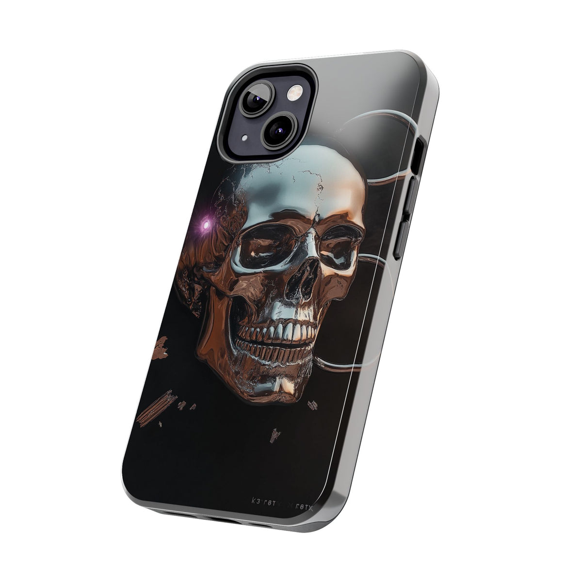Funda Premium MINUX para iPhone y Samsung Galaxy - Iron Skull 002
