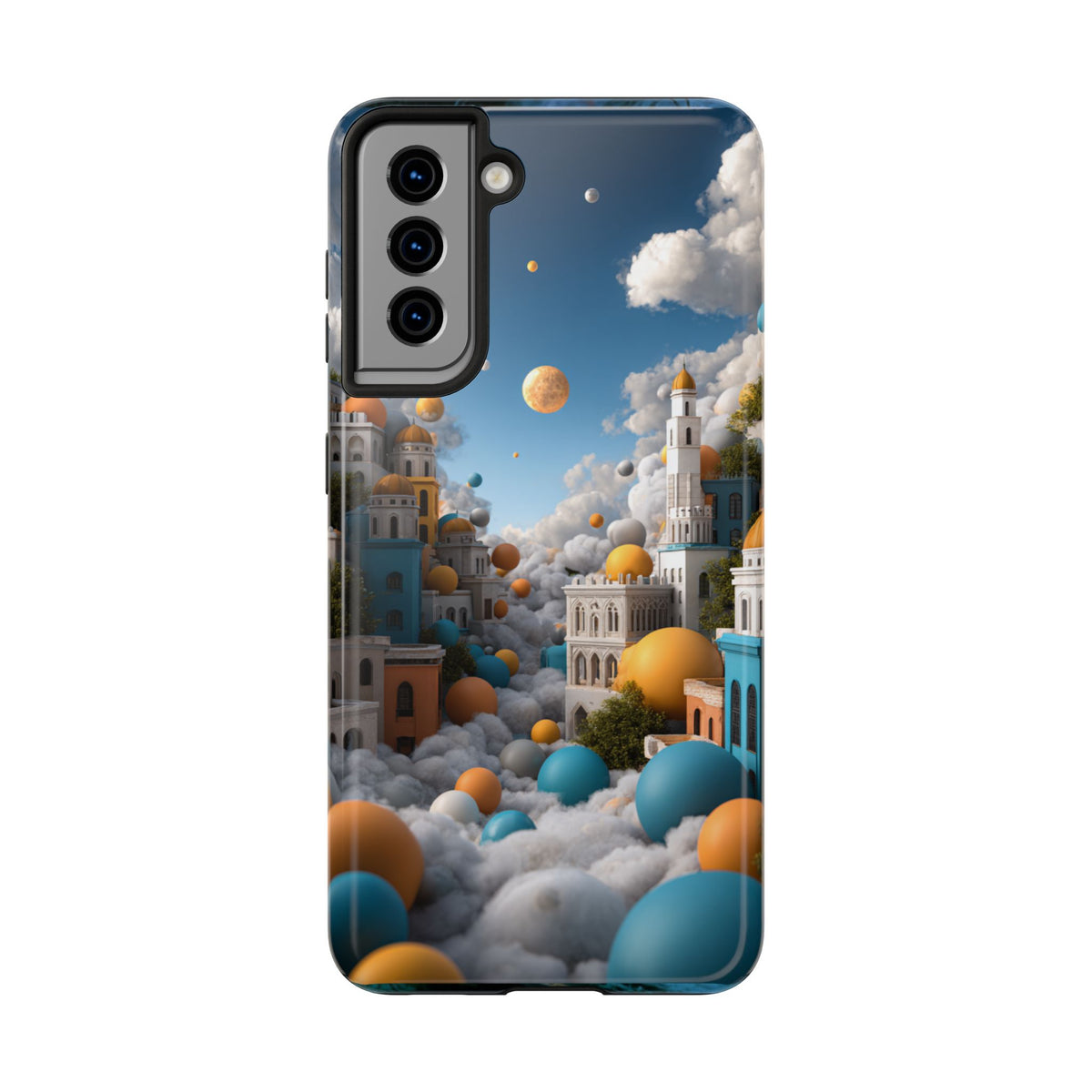 Funda Premium MINUX para iPhone y Samsung Galaxy - Sky