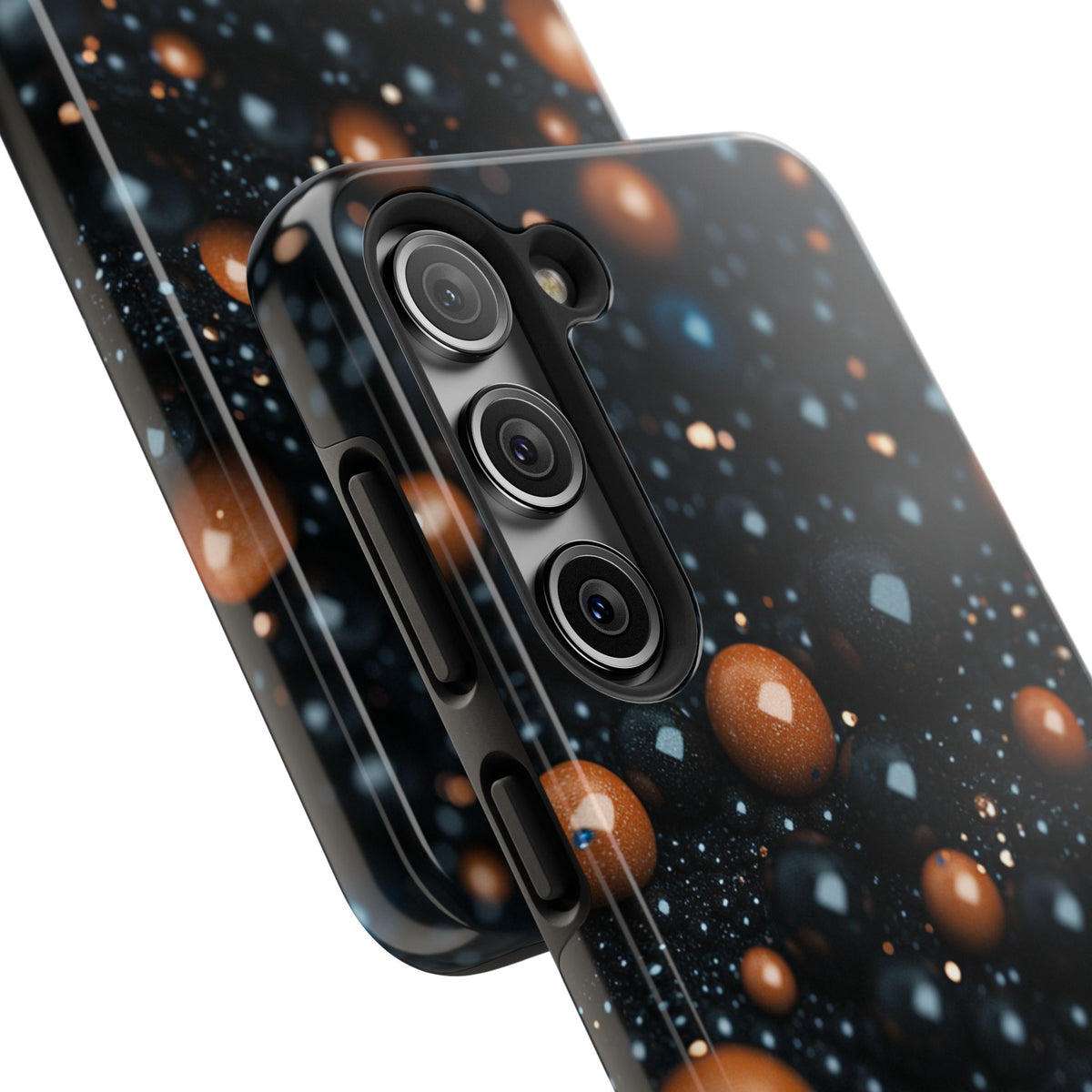 Fundas Premium MINUX para iPhone y Samsung Galaxy - Copper Pearl Constellation
