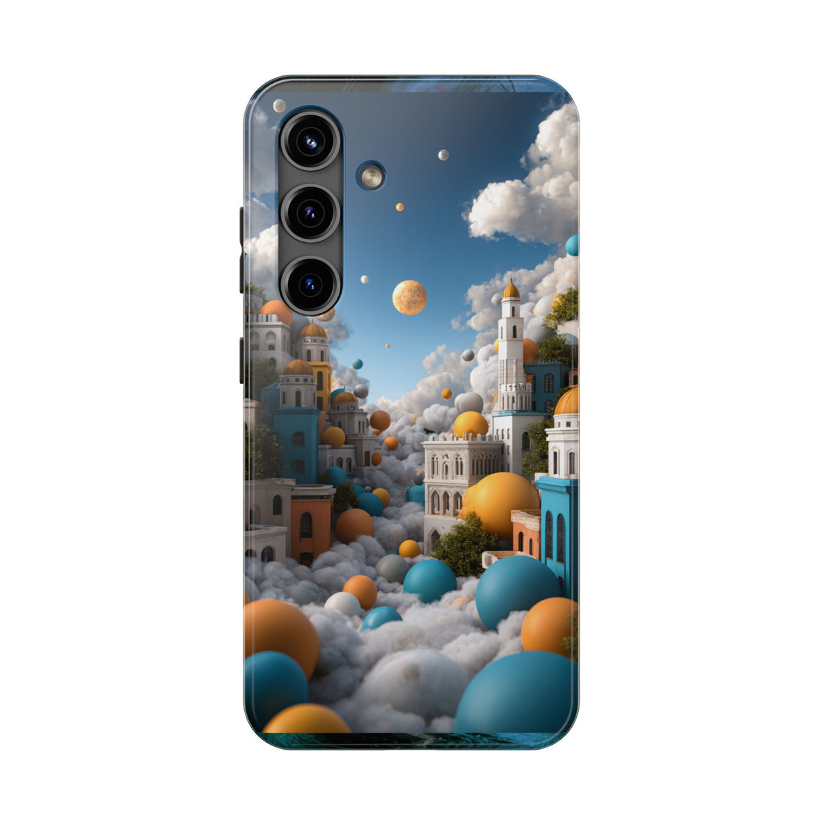 Funda Premium MINUX para iPhone y Samsung Galaxy - Sky