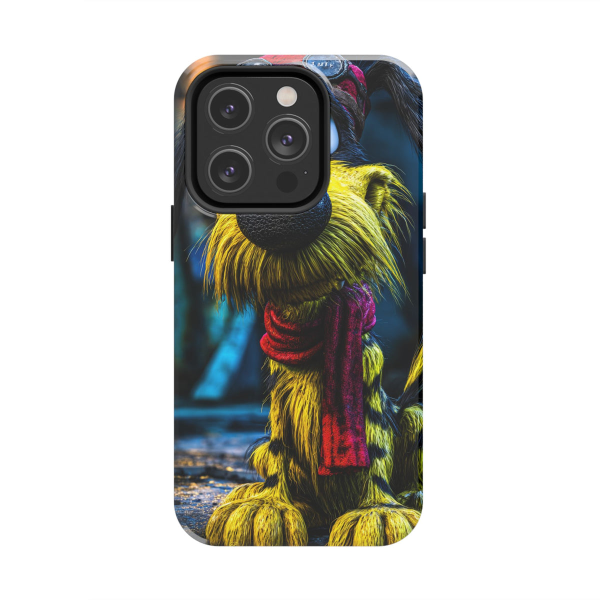 Funda Premium MINUX para iPhone y Samsung Galaxy - 3D dog 3