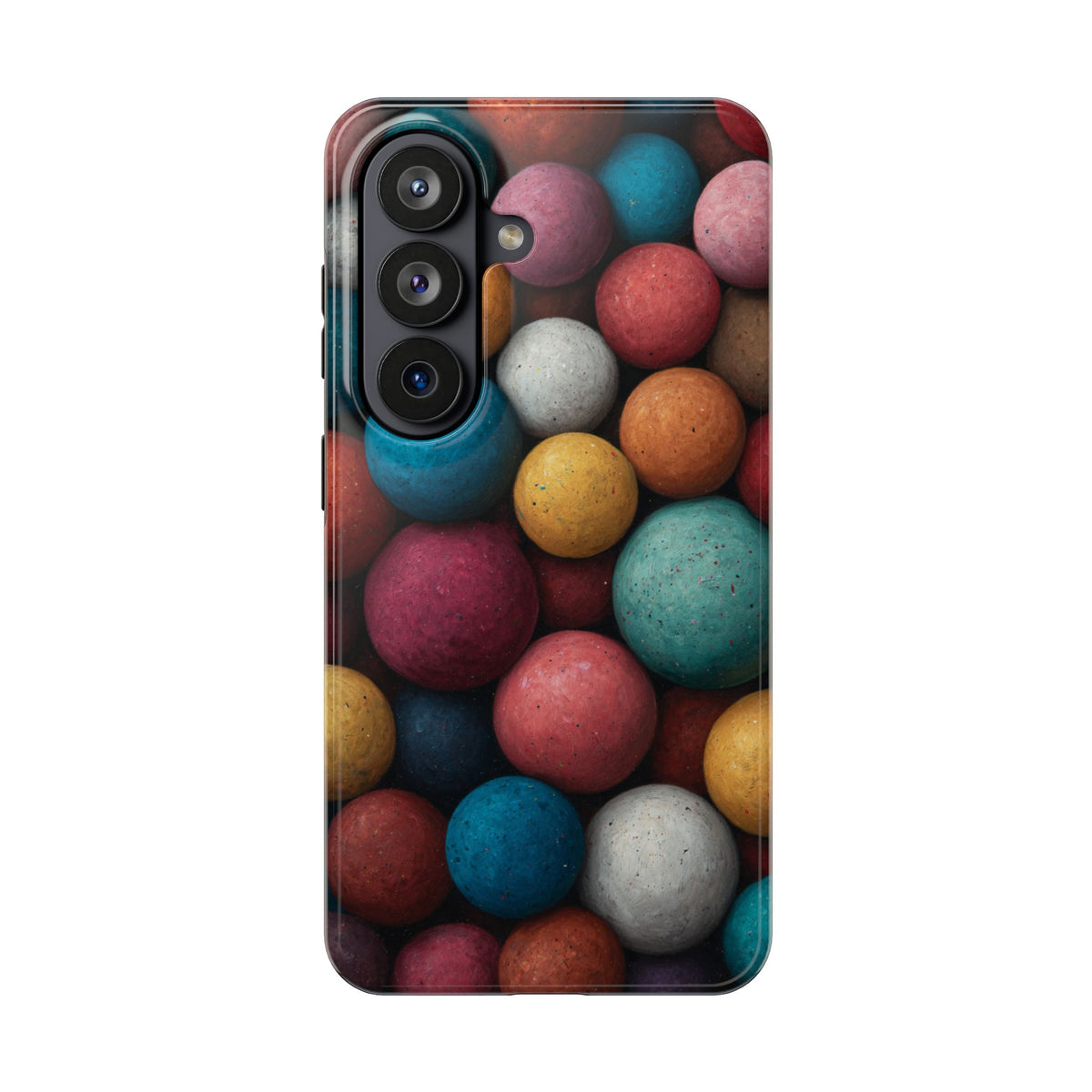 Funda Premium MINUX para iPhone y Samsung Galaxy - Colored Balls 001