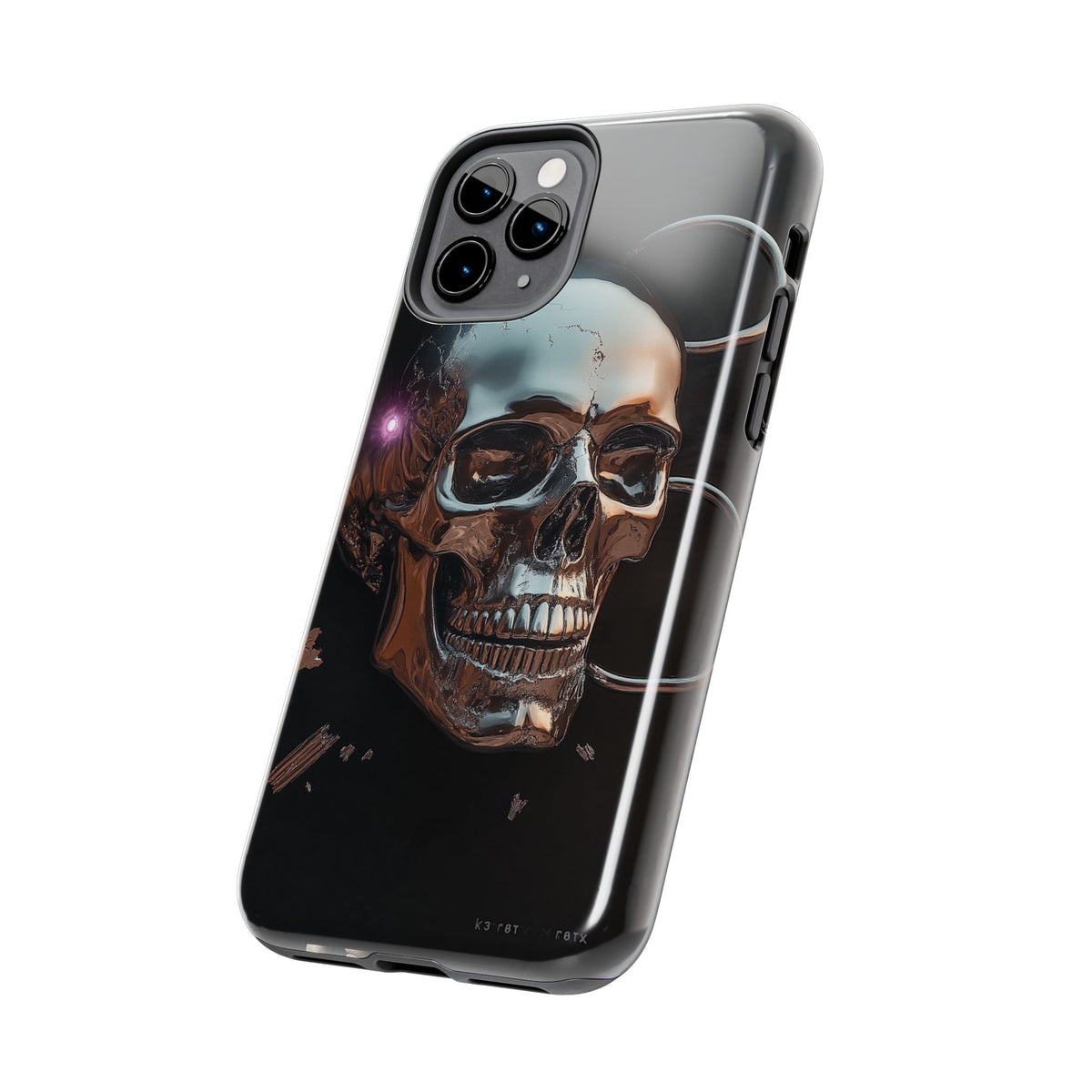 Funda Premium MINUX para iPhone y Samsung Galaxy - Iron Skull 002