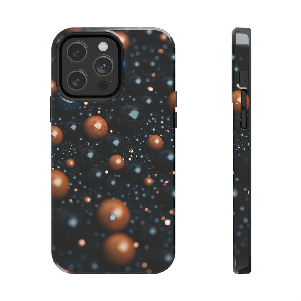 Fundas Premium MINUX para iPhone y Samsung Galaxy - Copper Pearl Constellation