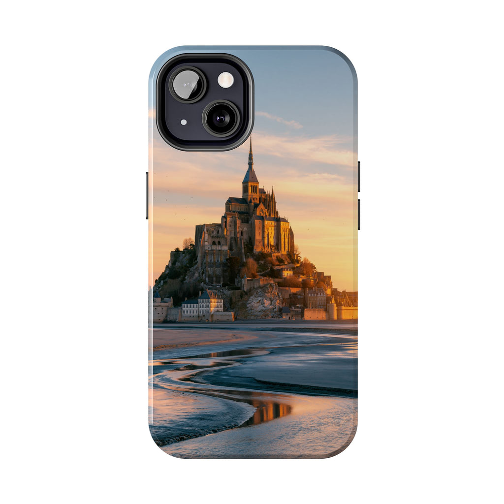 Funda Premium MINUX para iPhone y Samsung Galaxy - Mont Saint-Michel