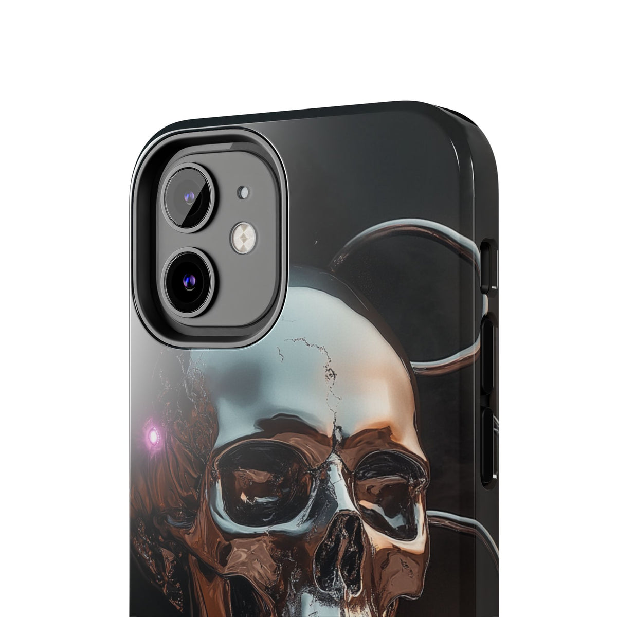 Funda Premium MINUX para iPhone y Samsung Galaxy - Iron Skull 002