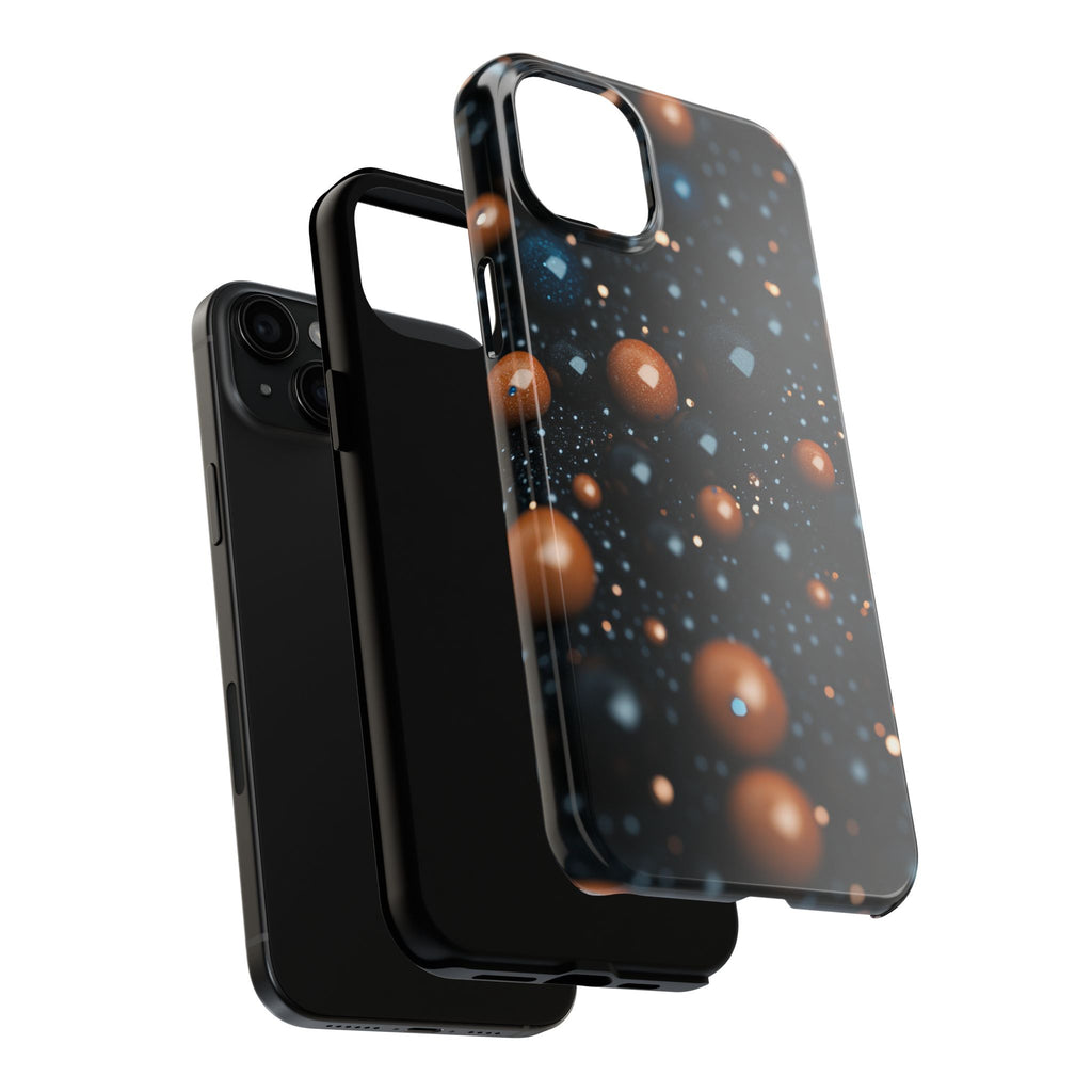 Fundas Premium MINUX para iPhone y Samsung Galaxy - Copper Pearl Constellation