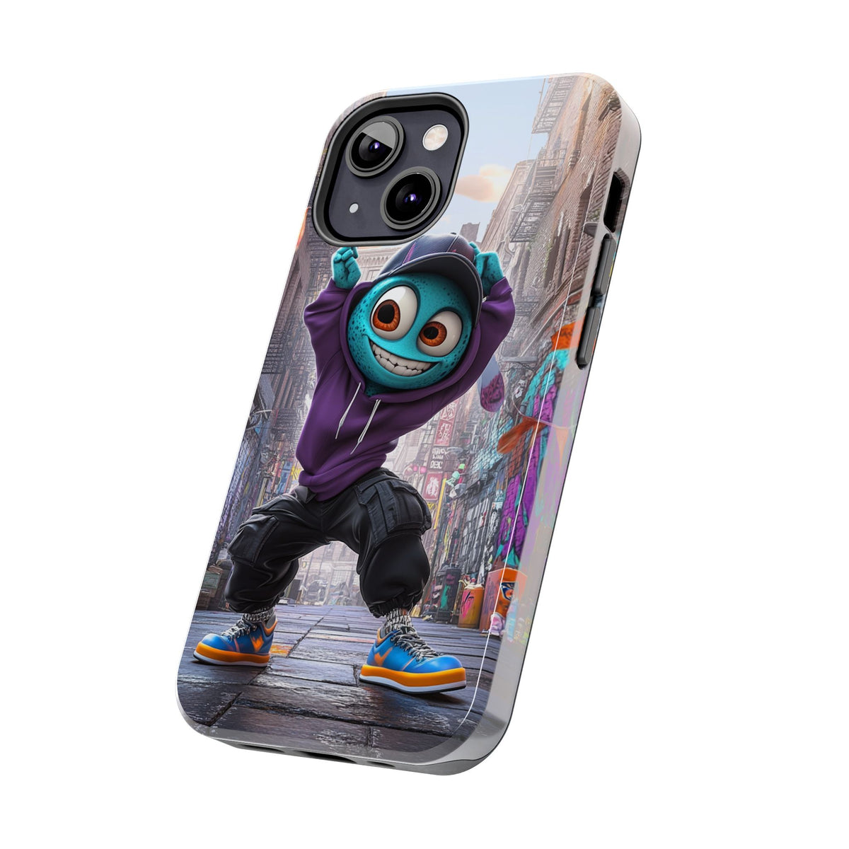 Funda Premium MINUX para iPhone y Samsung Galaxy - Alien Boy 001