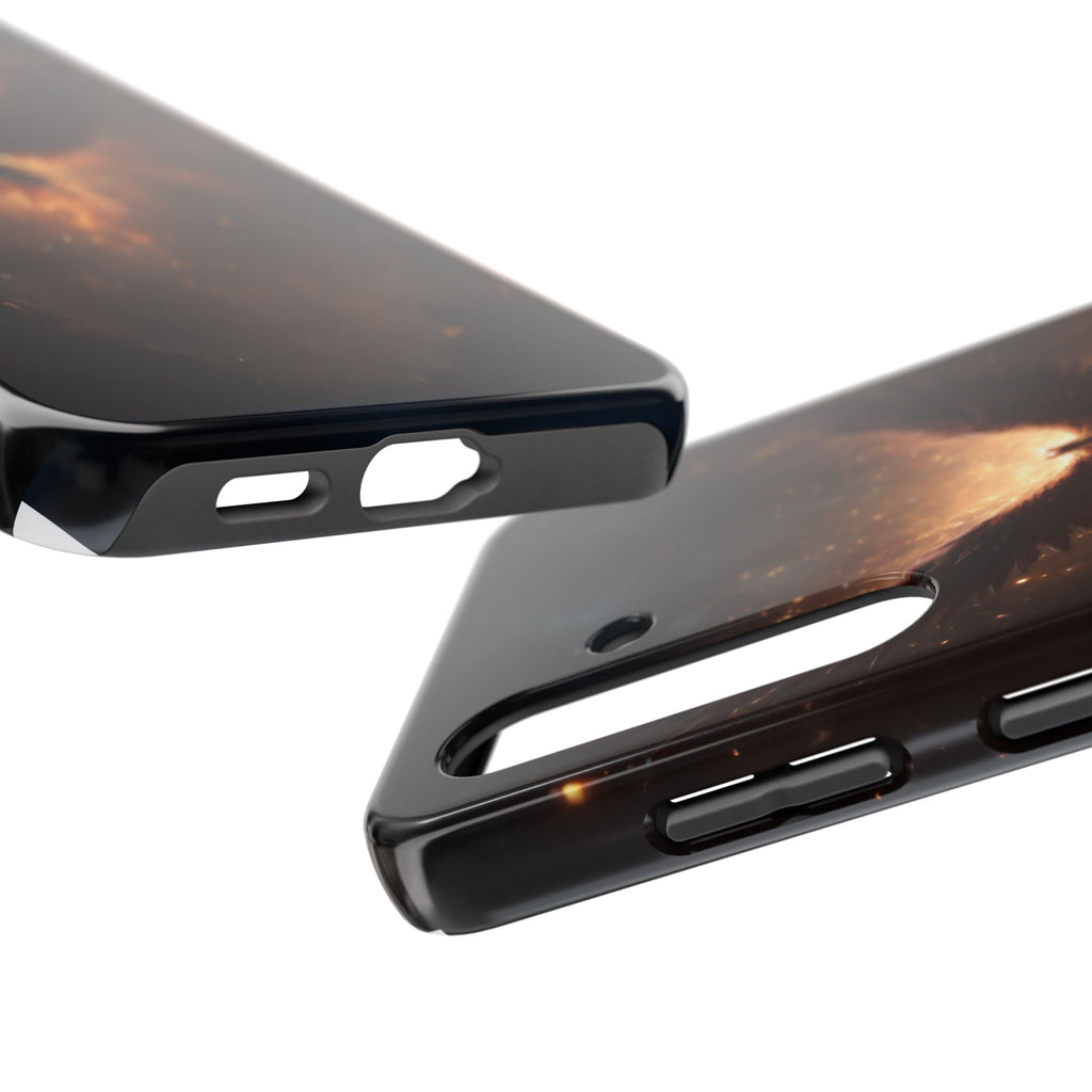 Funda Premium MINUX para iPhone y Samsung Galaxy - Phoenix Rise