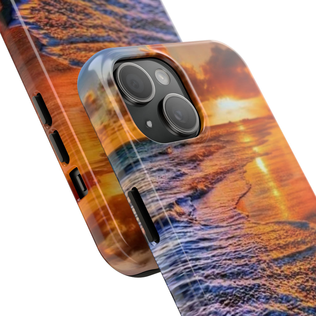 Funda Premium MINUX para iPhone y Samsung Galaxy - Sunset Horizon