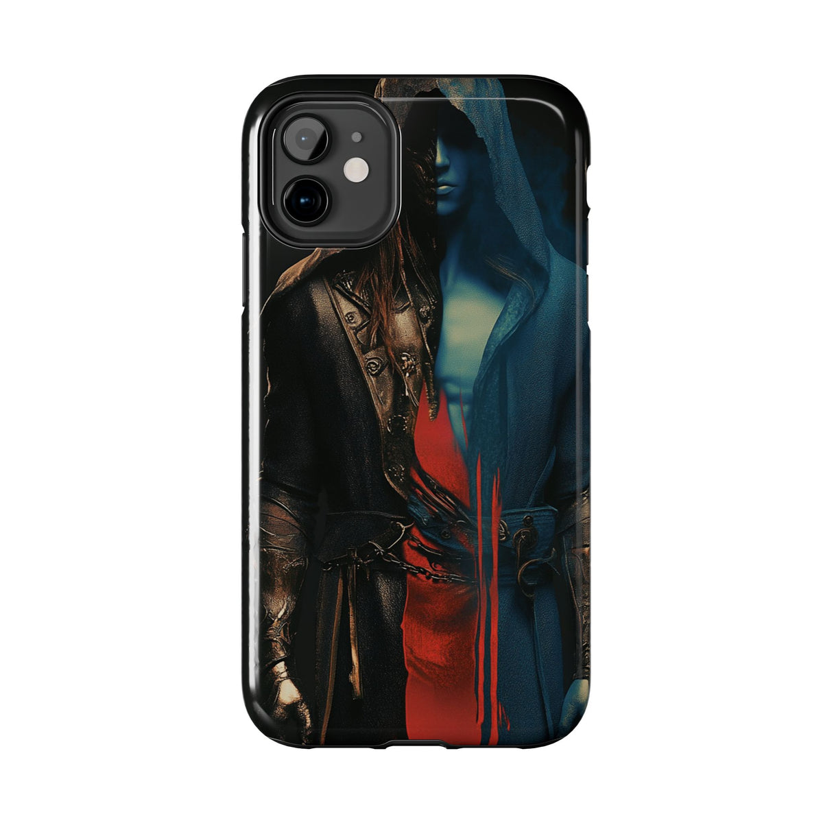 Fundas Premium MINUX para iPhone y Samsung Galaxy - Hooded Midnight Figure