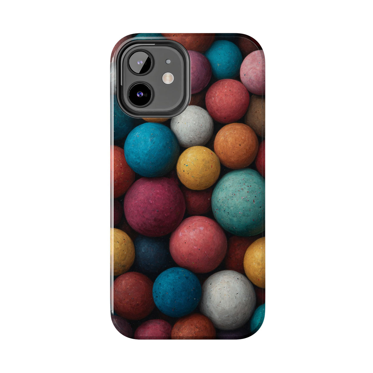 Funda Premium MINUX para iPhone y Samsung Galaxy - Colored Balls 001