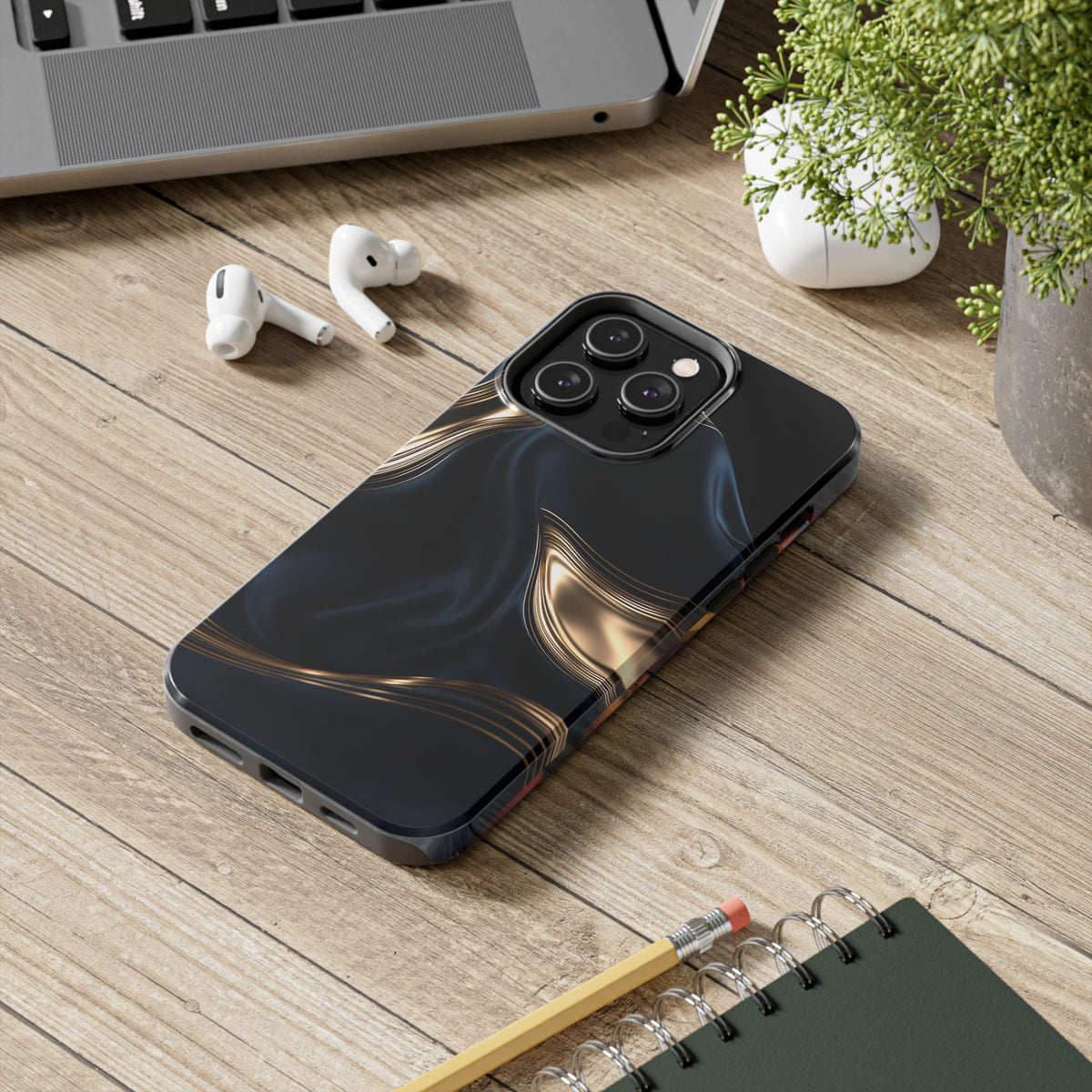 Funda Premium MINUX para iPhone y Samsung Galaxy - Obsidian 002