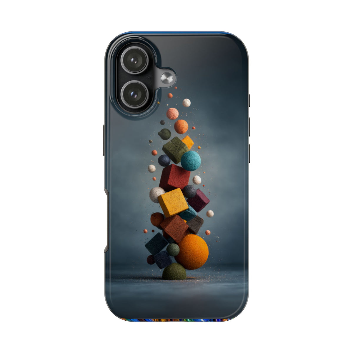 Funda Premium MINUX para iPhone y Samsung Galaxy - Color Shapes 001