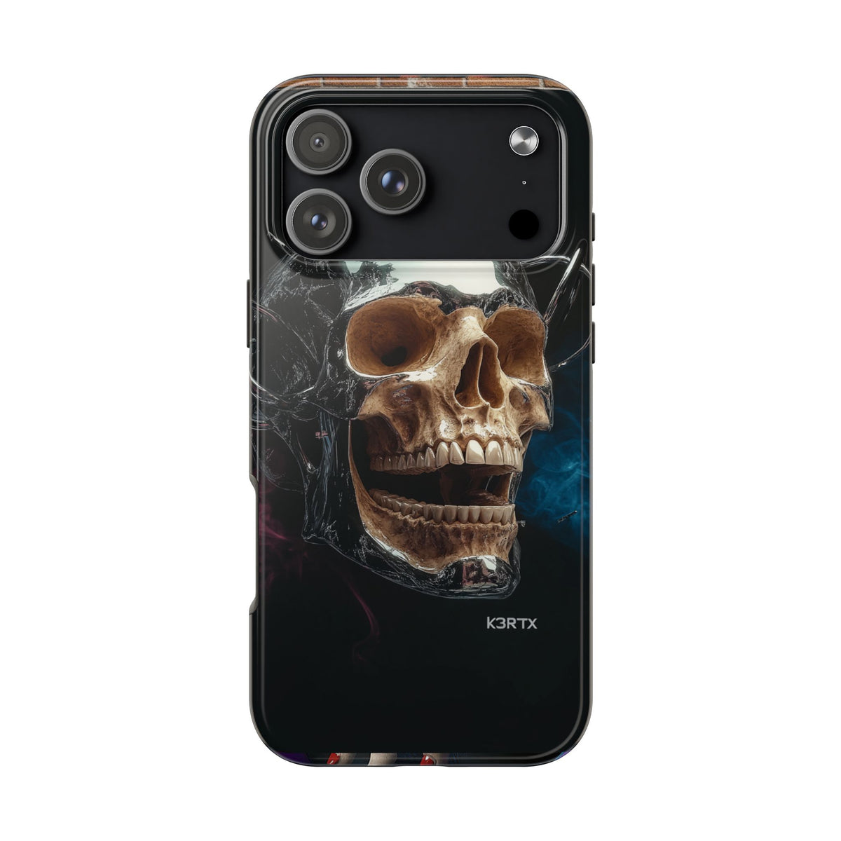 Funda Premium MINUX para iPhone y Samsung Galaxy - Iron Skull 003