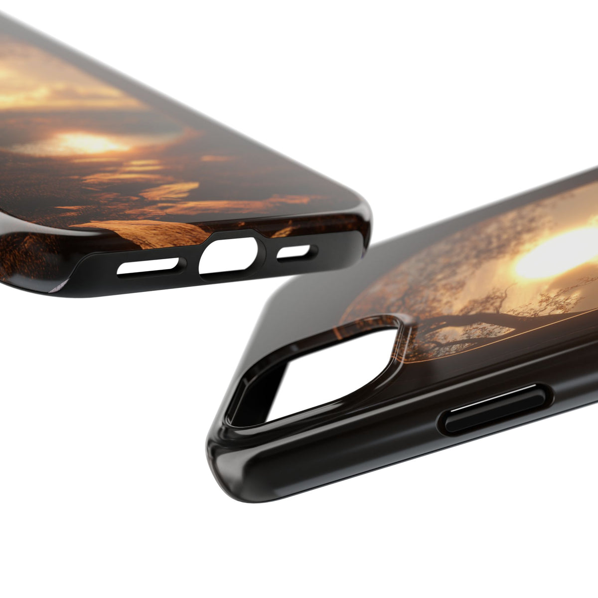 Fundas Premium MINUX para iPhone y Samsung Galaxy - Golden Archway