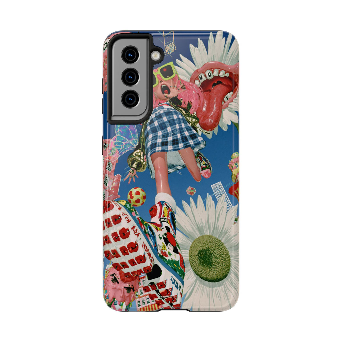 Fundas Premium MINUX para iPhone y Samsung Galaxy - Pink Ocean Wanderer