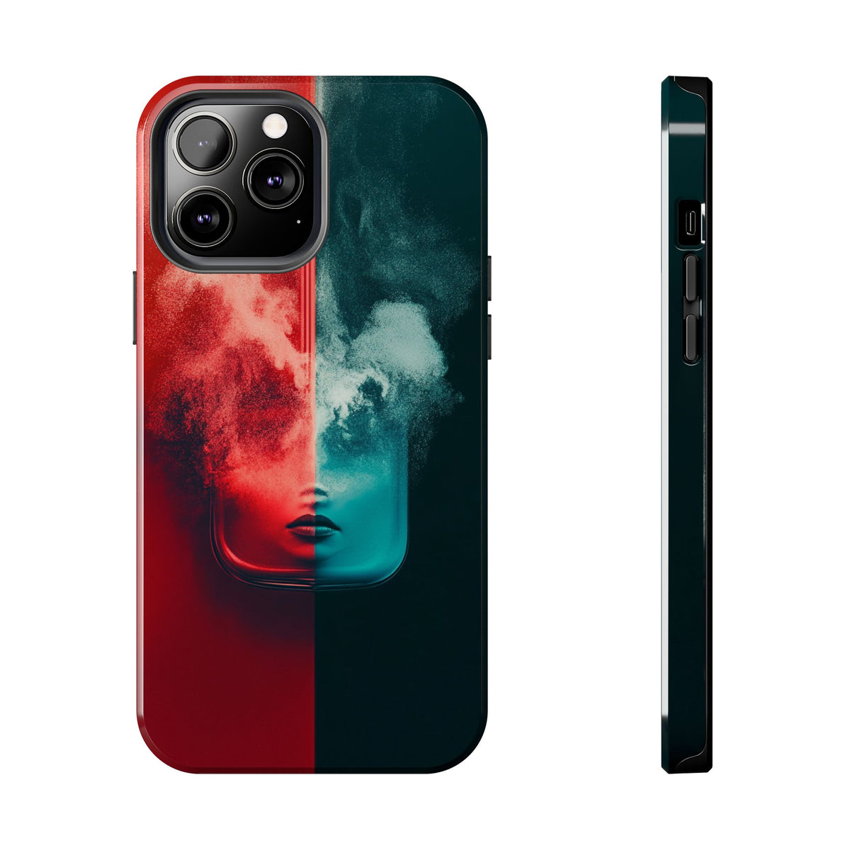 Fundas Premium MINUX para iPhone y Samsung Galaxy - Duality in Smoke