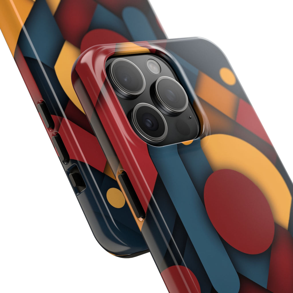 Fundas Premium MINUX para iPhone y Samsung Galaxy - Geometric Pulse