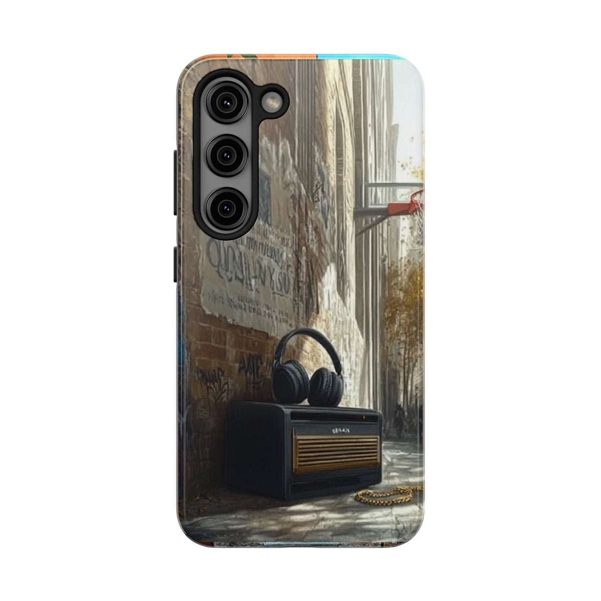 Funda Premium MINUX para iPhone y Samsung Galaxy - Street Radio 002