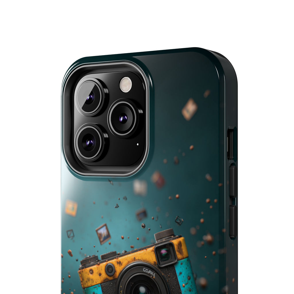 Funda Premium MINUX para iPhone y Samsung Galaxy - Color camera