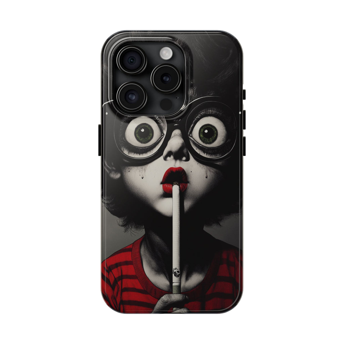 Fundas Premium MINUX para iPhone y Samsung Galaxy - Strange Little Smoker