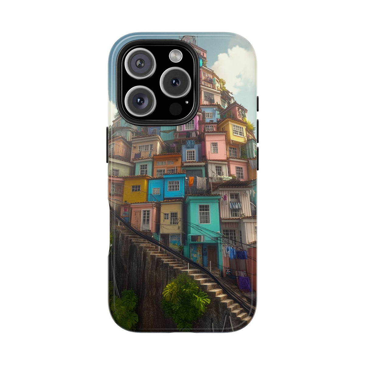 Funda Premium MINUX para iPhone y Samsung Galaxy - Favela 003