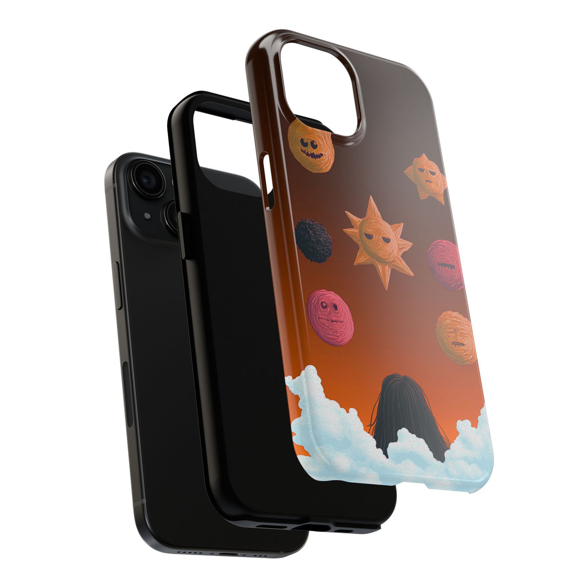 Fundas Premium MINUX para iPhone y Samsung Galaxy - Celestial Shapes