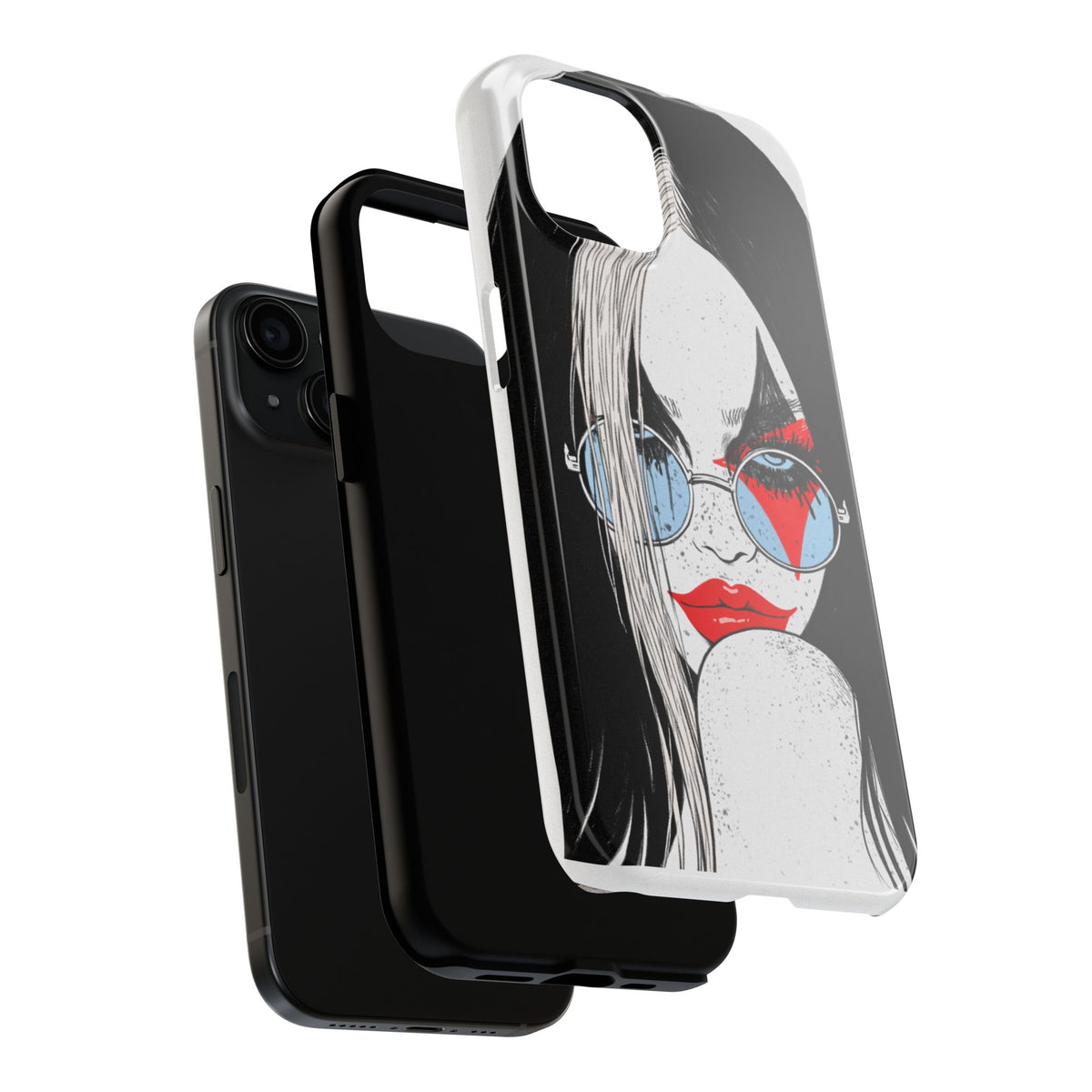Fundas Premium MINUX para iPhone y Samsung Galaxy - Split Face Muse
