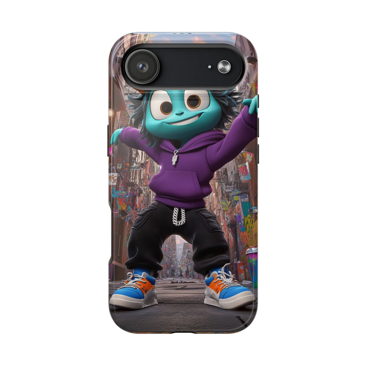 Funda Premium MINUX para iPhone y Samsung Galaxy - Alien Boy 002