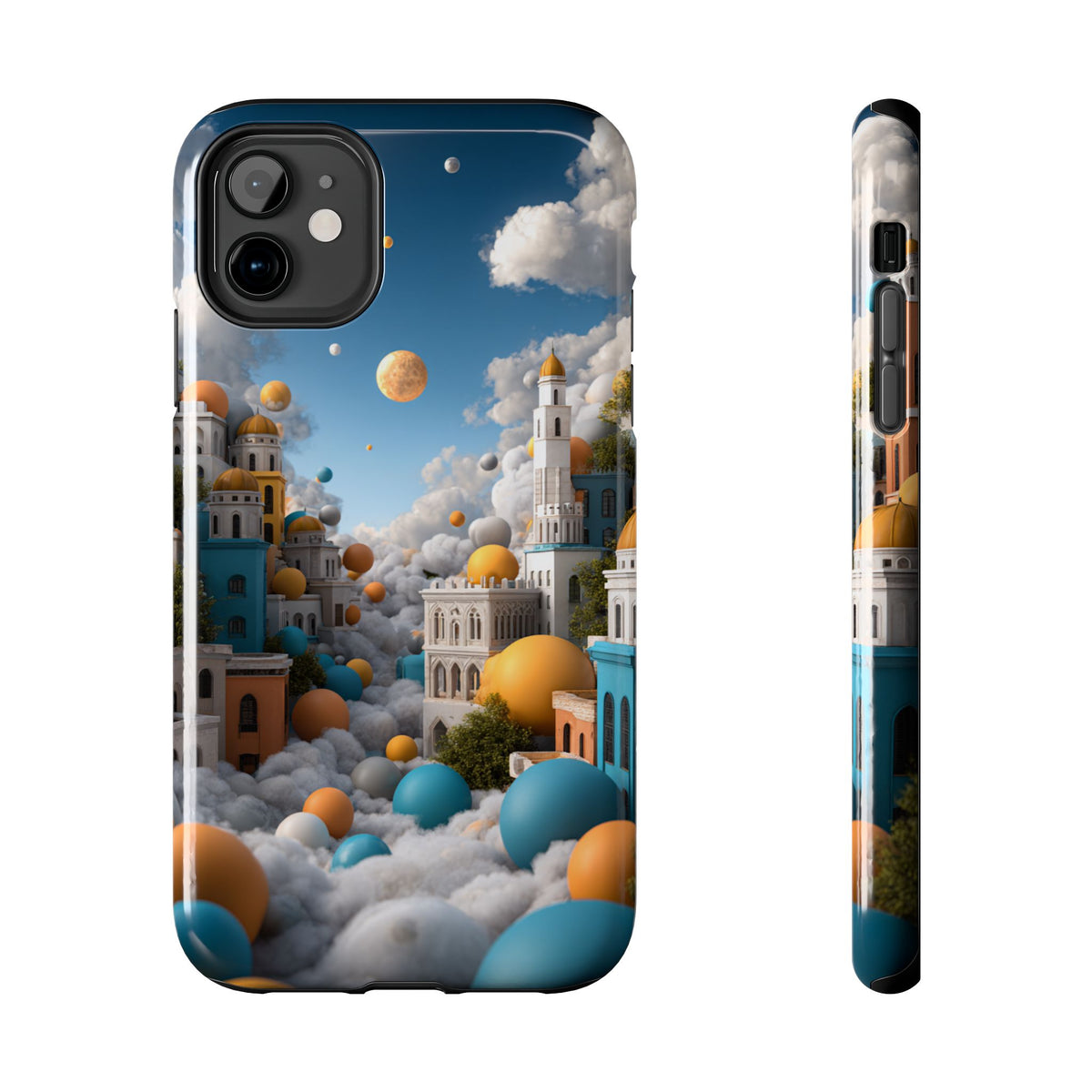 Funda Premium MINUX para iPhone y Samsung Galaxy - Sky