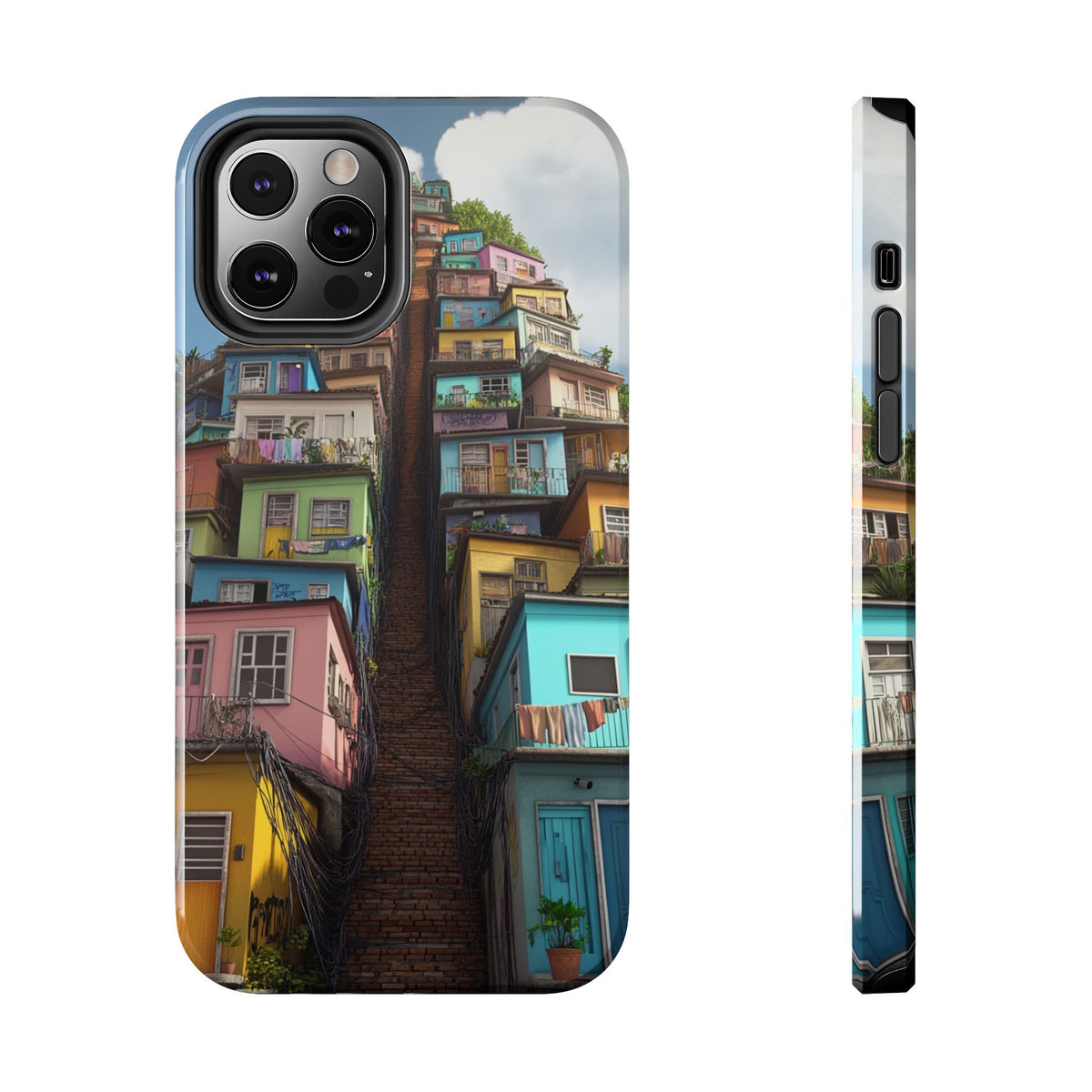 Funda Premium MINUX para iPhone y Samsung Galaxy - Favela 002