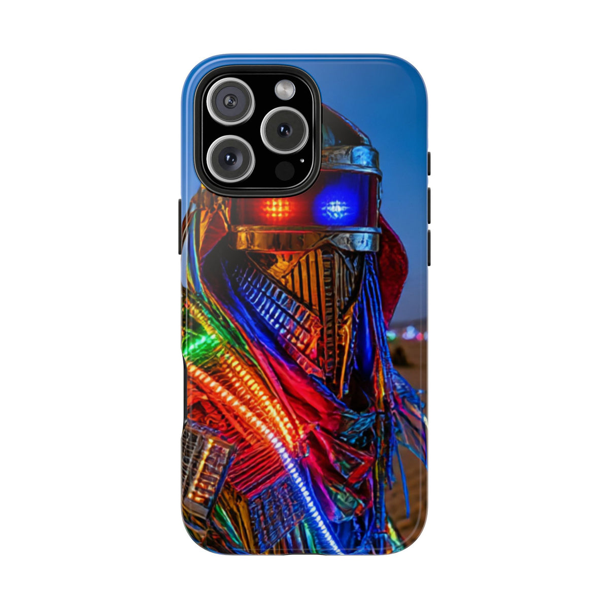 Funda Premium MINUX para iPhone y Samsung Galaxy - Cyberpunk Rave 001