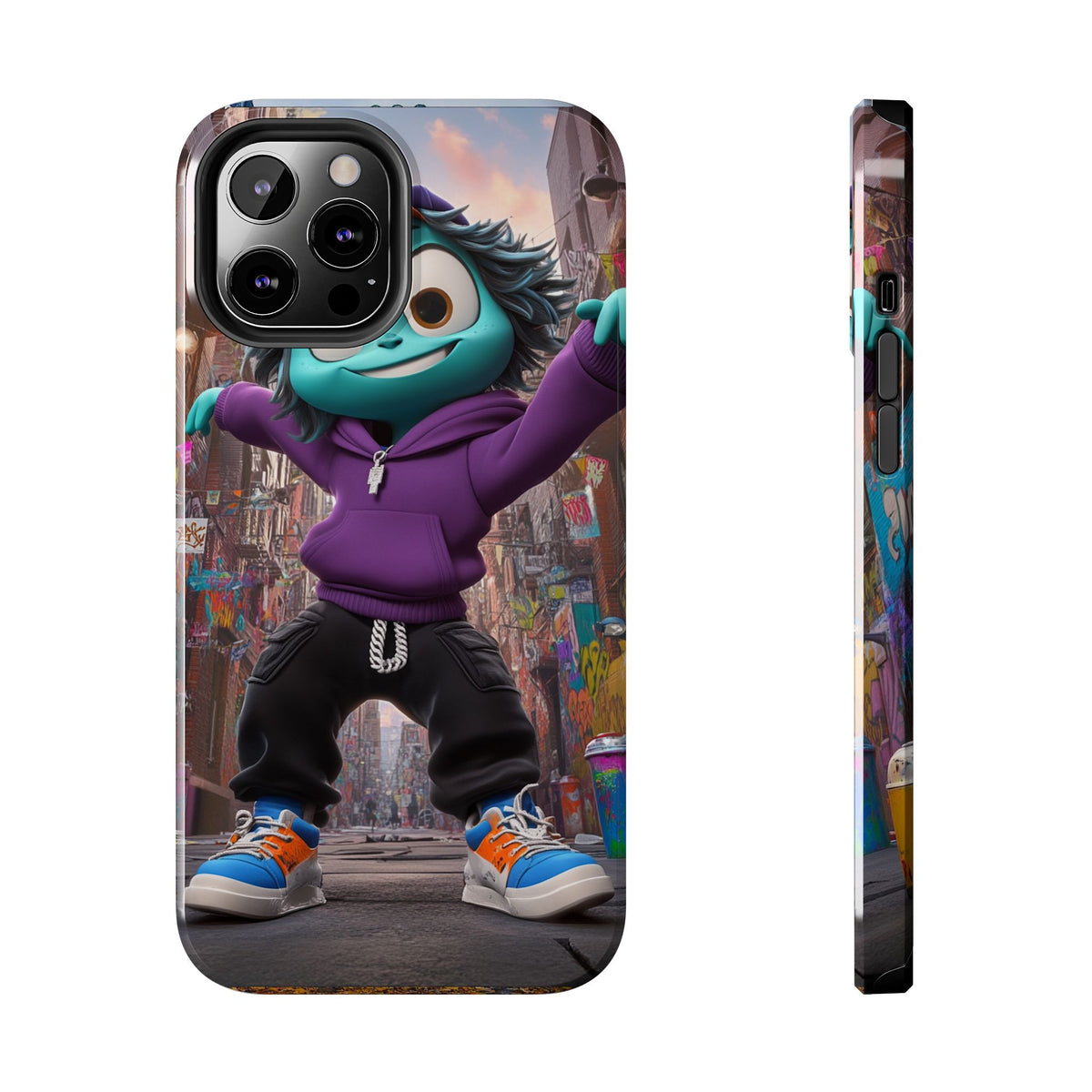 Funda Premium MINUX para iPhone y Samsung Galaxy - Alien Boy 002