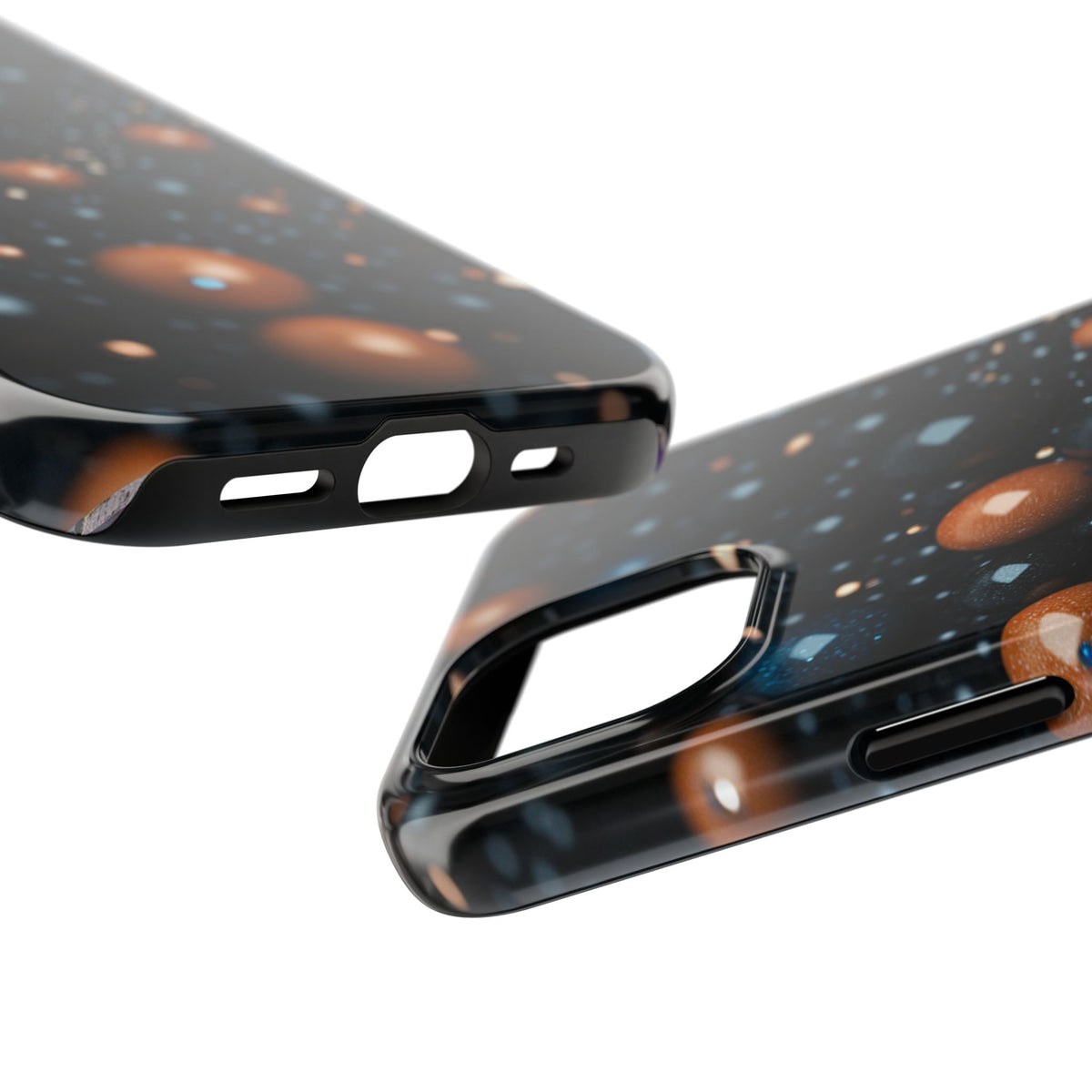 Fundas Premium MINUX para iPhone y Samsung Galaxy - Copper Pearl Constellation
