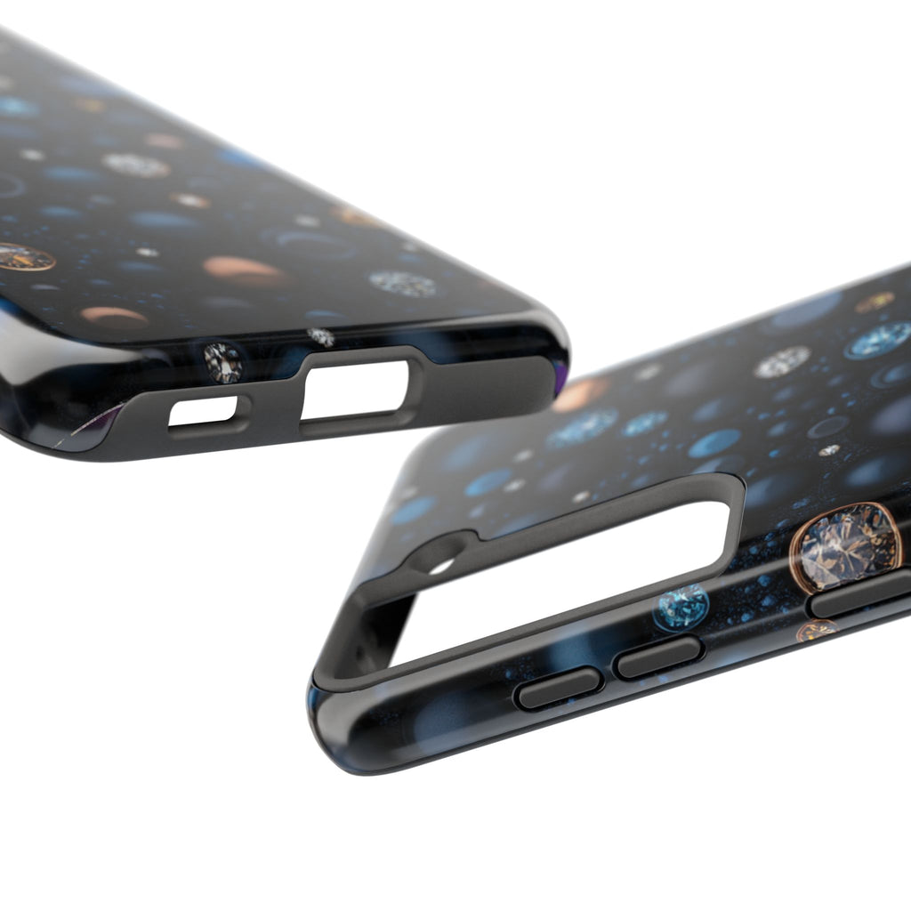 Fundas Premium MINUX para iPhone y Samsung Galaxy - Midnight Blue Pearl Mosaic