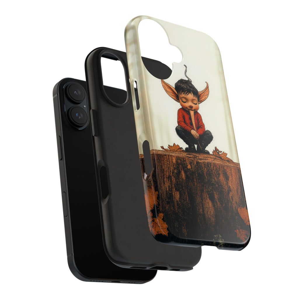 Fundas Premium MINUX para iPhone y Samsung Galaxy - Tiny Forest Guardian