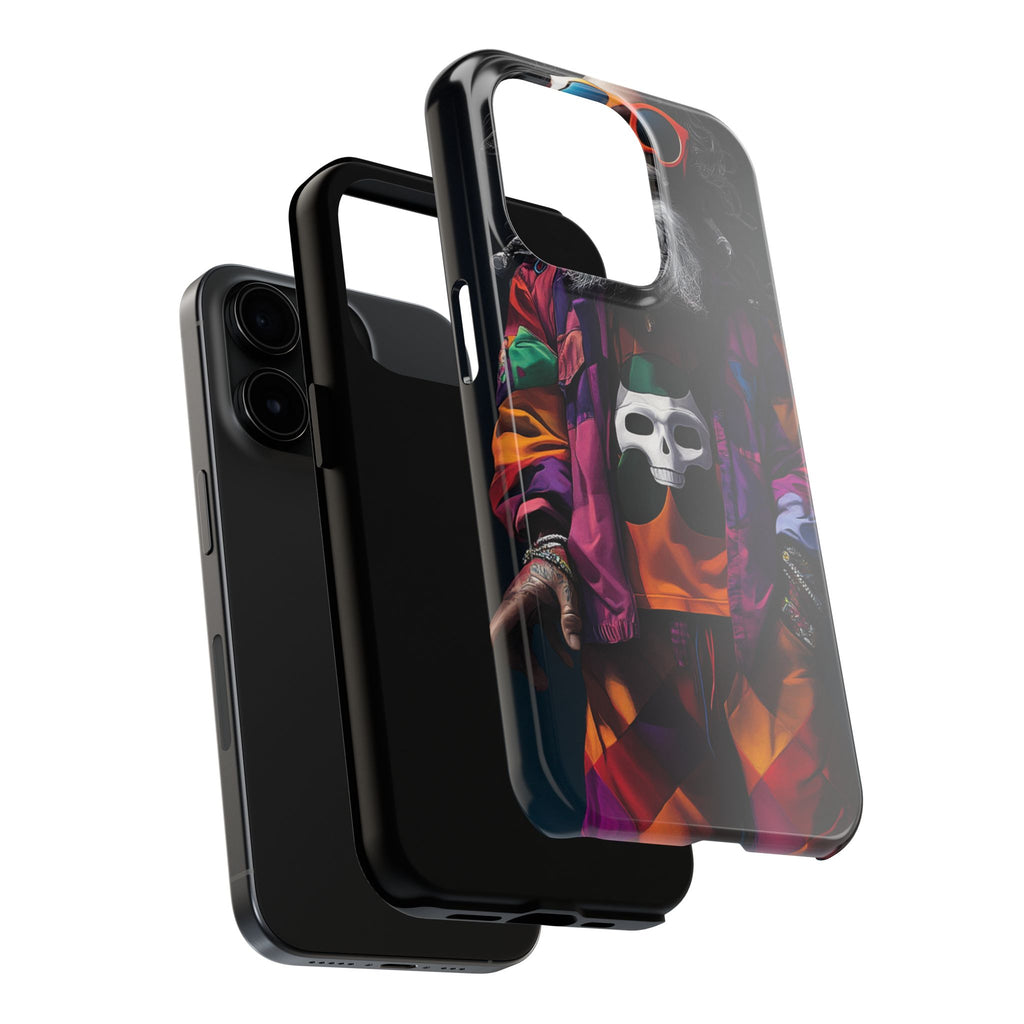 Funda Premium MINUX para iPhone y Samsung Galaxy - Retro Shaman