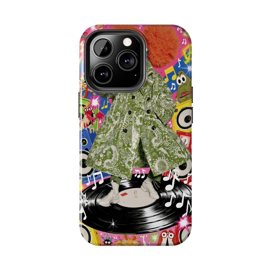 Fundas Premium MINUX para iPhone y Samsung Galaxy - Purple Tech Creature