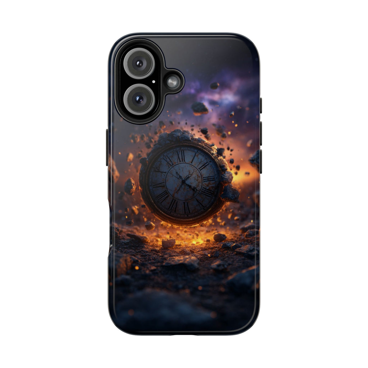 Funda Premium MINUX para iPhone y Samsung Galaxy - Clock