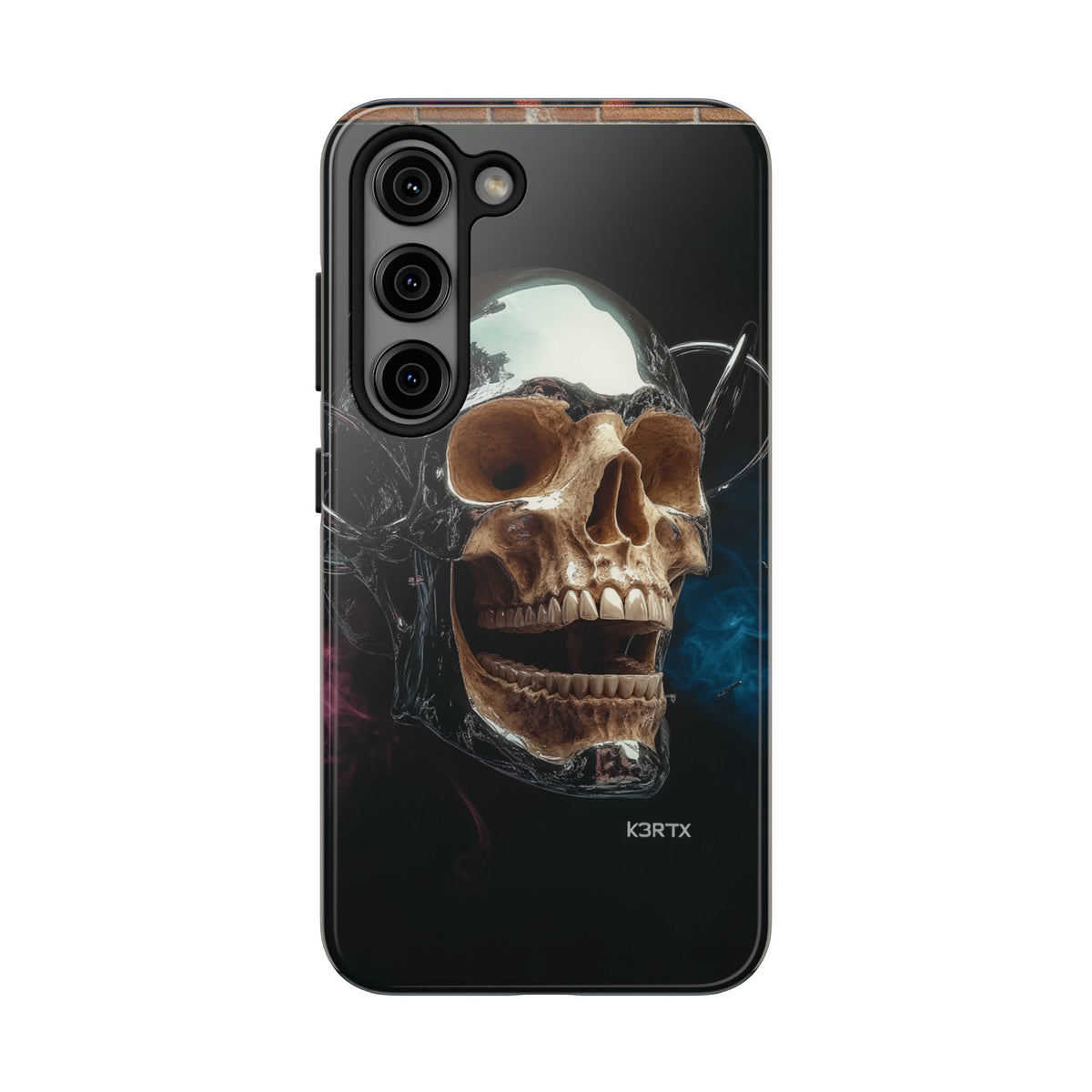 Funda Premium MINUX para iPhone y Samsung Galaxy - Iron Skull 003