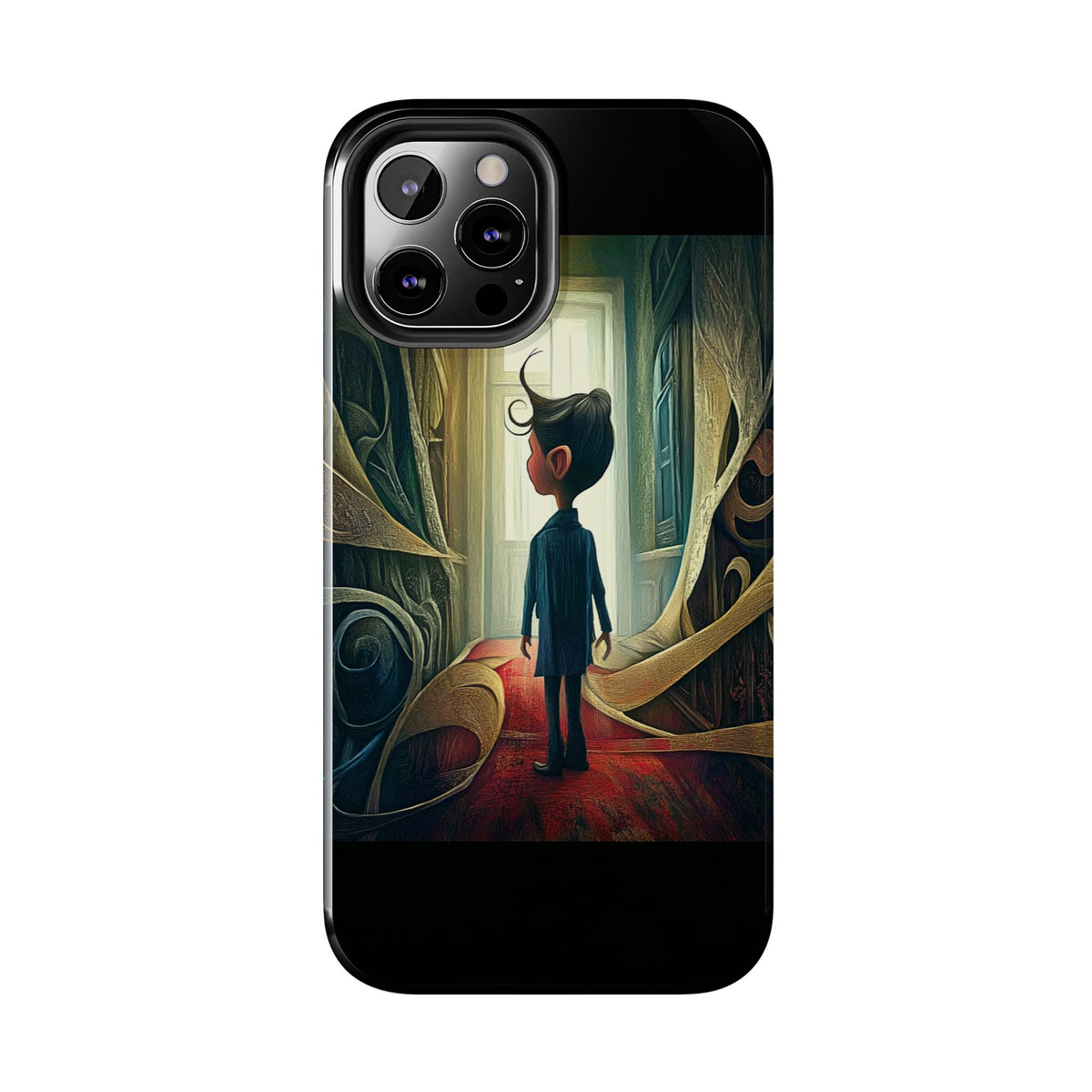 Fundas Premium MINUX para iPhone y Samsung Galaxy - Silent Corridor