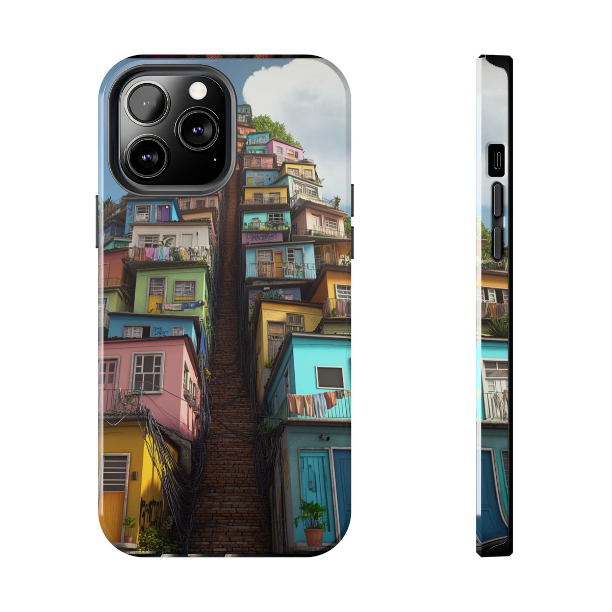 Funda Premium MINUX para iPhone y Samsung Galaxy - Favela 002