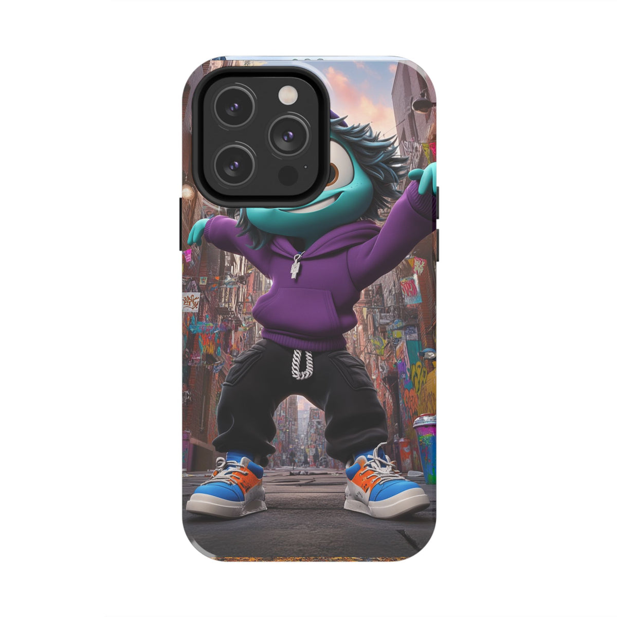 Funda Premium MINUX para iPhone y Samsung Galaxy - Alien Boy 002