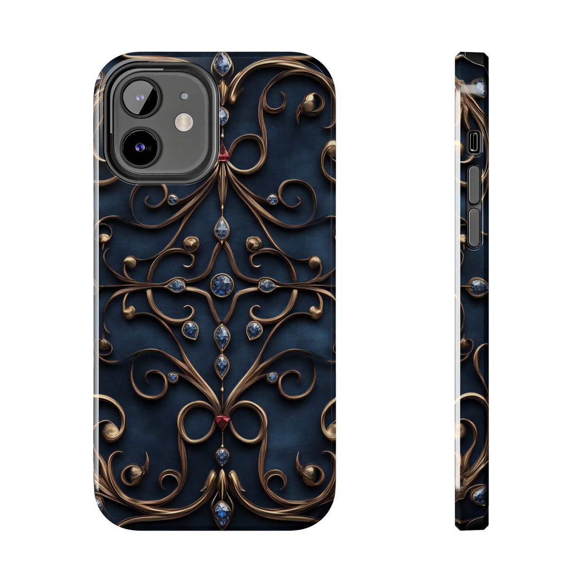 Fundas Premium MINUX para iPhone y Samsung Galaxy - Royal Gold Filigree